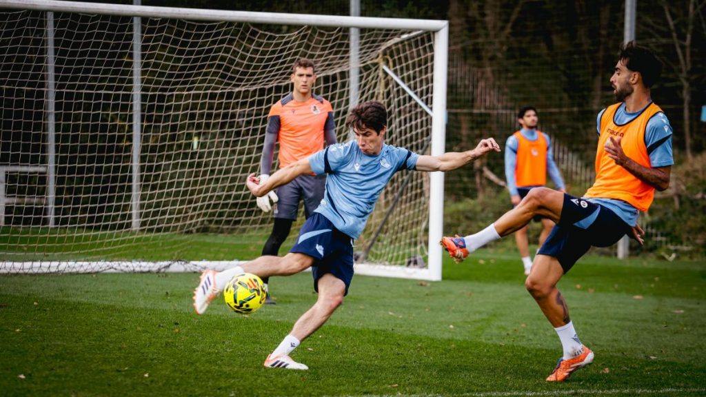 Zubeldia se suma a la enfermería en otra sesión con numerosas bajas en Zubieta