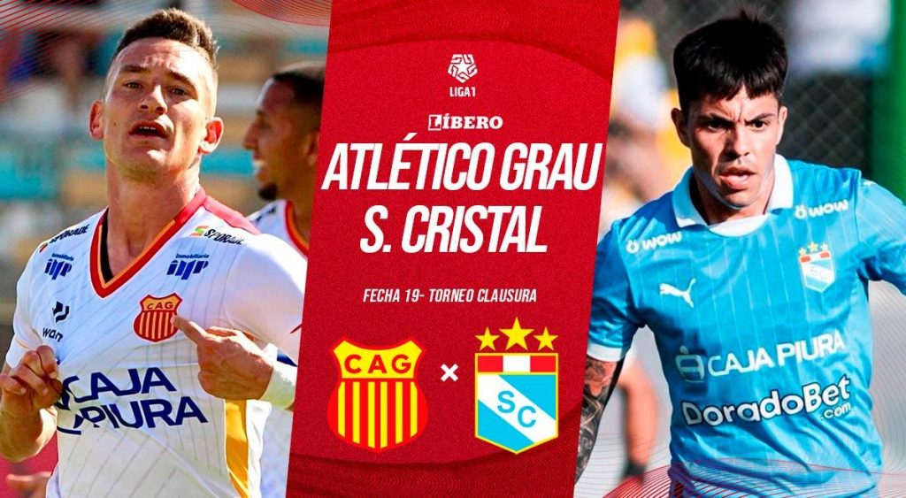 Sporting Cristal vs. Atlético Grau EN VIVO vía Liga 1 MAX: transmisión del partido