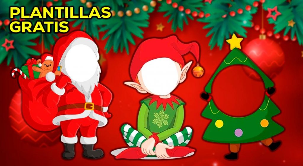 Plantillas GRATIS para decoración de Navidad: duendes, renos, Papá Noel y más en full HD