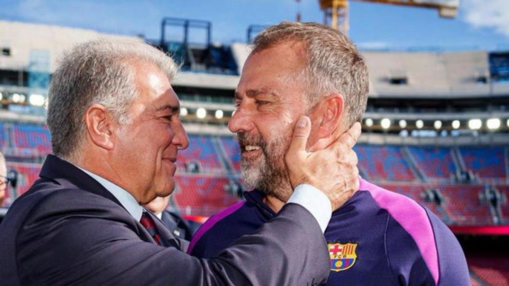 Laporta desvela el secreto del saque de honor en la vuelta al Spotify Camp Nou