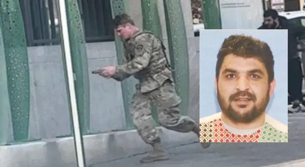 Muestran impactante video de guardia nacional disparando a «terrorista» afgano en balacera cerca a la Casa Blanca