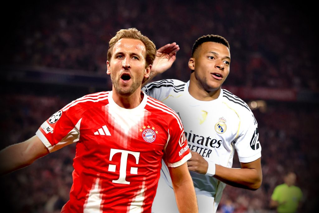 Únicos no clube dos 50, Mbappé e Kane perseguem recordes pessoais de gols