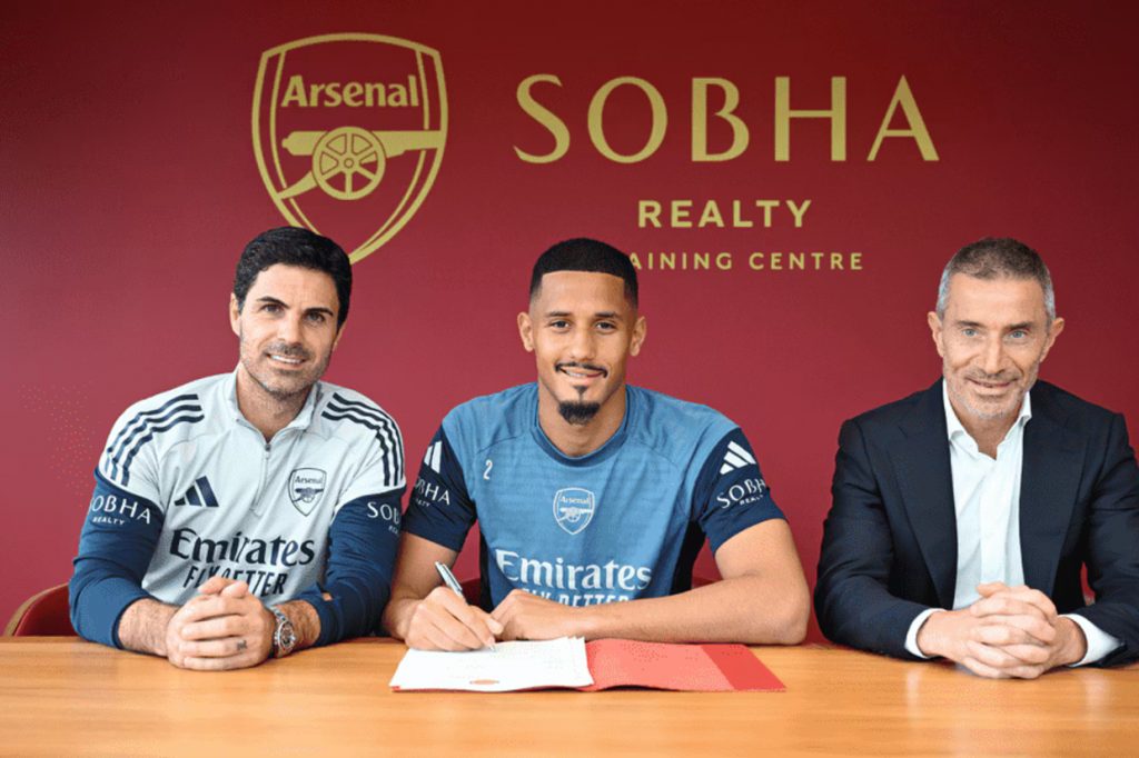 Saliba explica por que renovou com o Arsenal apesar do interesse do Real Madrid