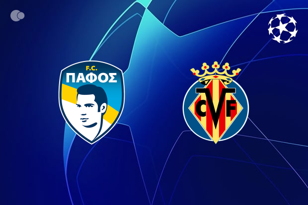 Pafos segura o Villarreal na Chipre e conquista a sua primeira vitória na história da Liga dos Campeões