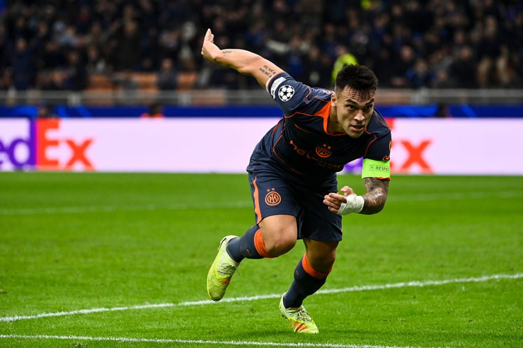 Lautaro alcança Crespo entre os artilheiros argentinos na Liga dos Campeões