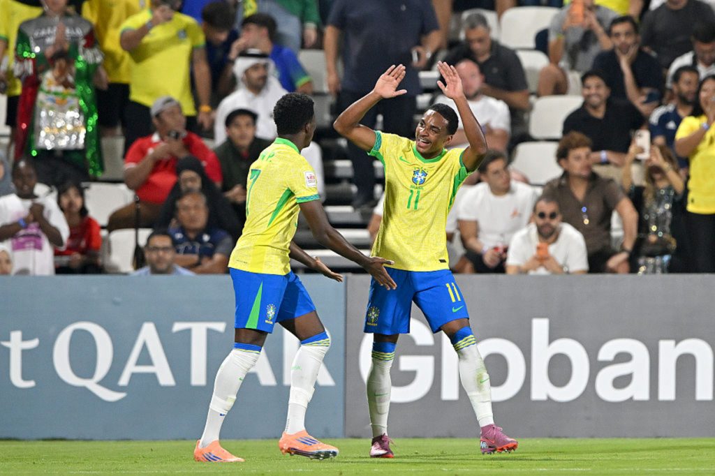 Brasil passa fácil pela Indonésia e avança na Copa do Mundo sub-17