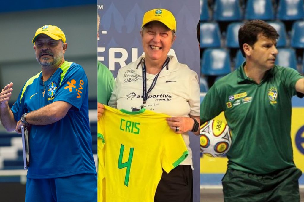 De Cris até Wilson Sabóia: os treinadores da seleção feminina de futsal e as suas marcas
