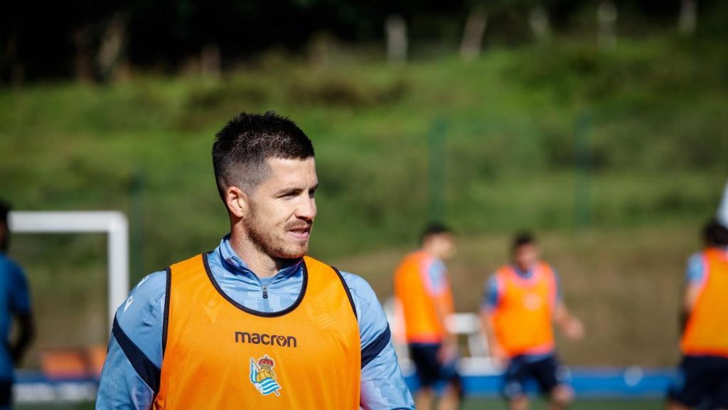 Zubeldia tampoco se entrena con los suplentes en la sesión pospartido