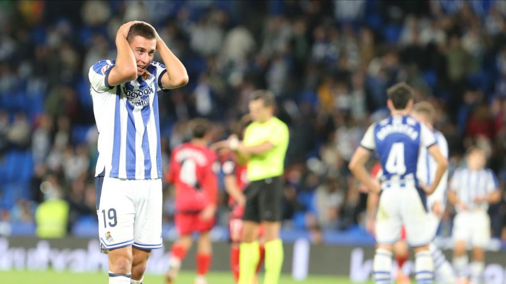 La Real cierra el 2025 siendo el tercer peor equipo de los que han jugado todo el año en LaLiga