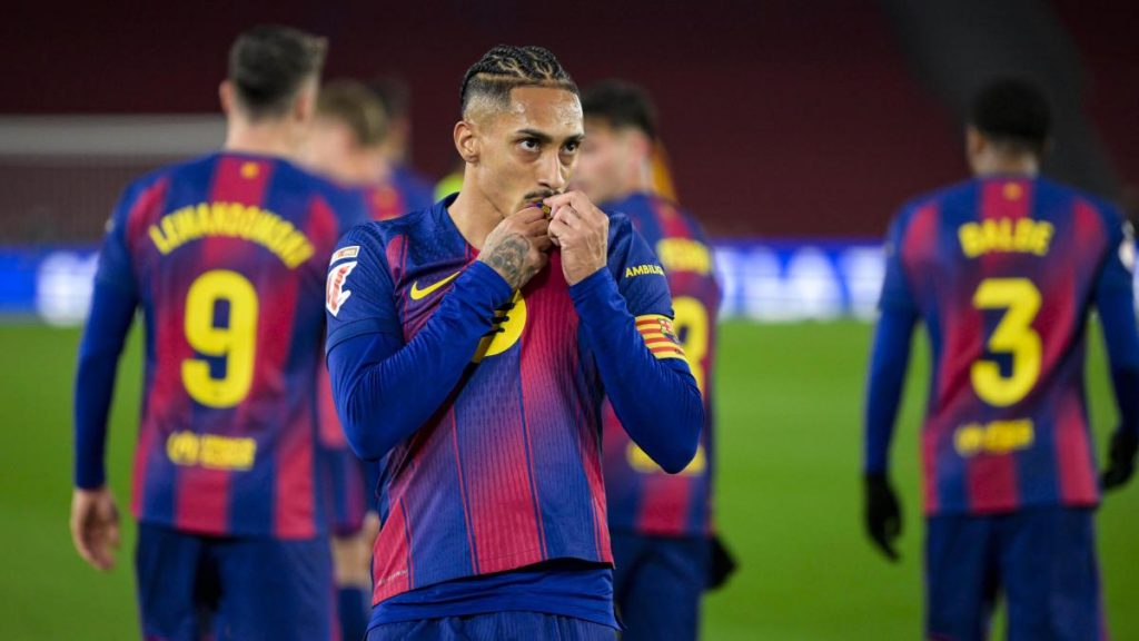 Raphinha: «Ganar partidos de este tipo ayuda a conquistar títulos»