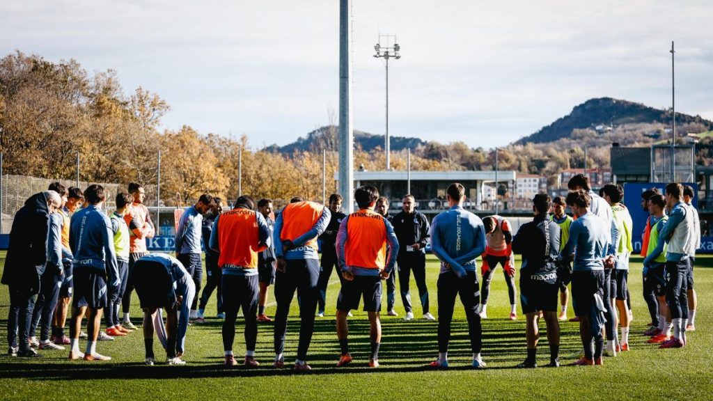 Domingo y lunes de reflexión, y tres sesiones con todos para preparar el partido ante el Girona