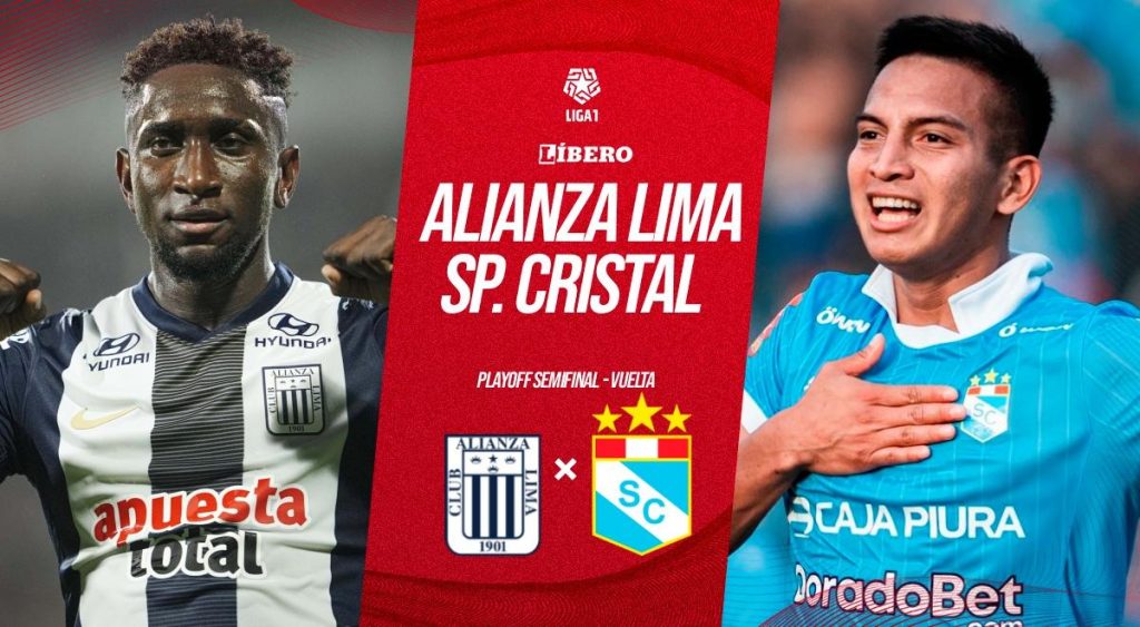 Alianza Lima vs Sporting Cristal EN VIVO HOY por Liga 1: a qué hora juega, apuestas y dónde ver los playoffs