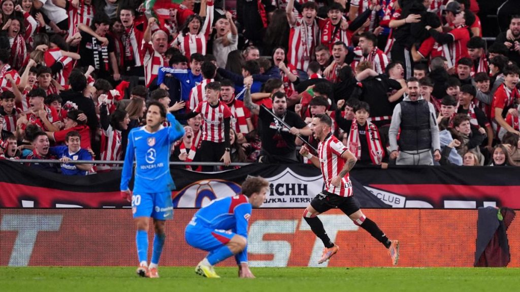 Otra racha histórica del Atlético que cae a manos del Athletic y de Berenguer