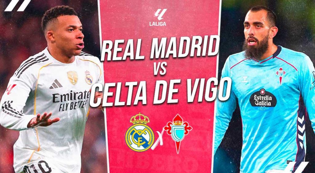 Real Madrid vs. Celta de Vigo EN VIVO y EN DIRECTO: transmisión del partido