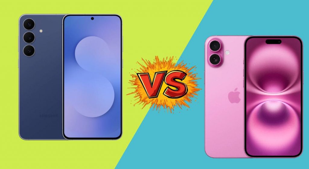 Galaxy S25 FE vs. iPhone 16: ¿Cuál de estos teléfonos de gama alta sería el mejor regalo para Navidad?
