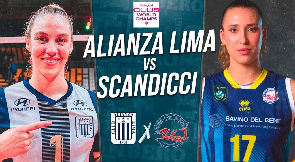 Alianza Lima vs Scandicci EN VIVO por Mundial de Clubes Vóley 2025: Sigue la transmisión