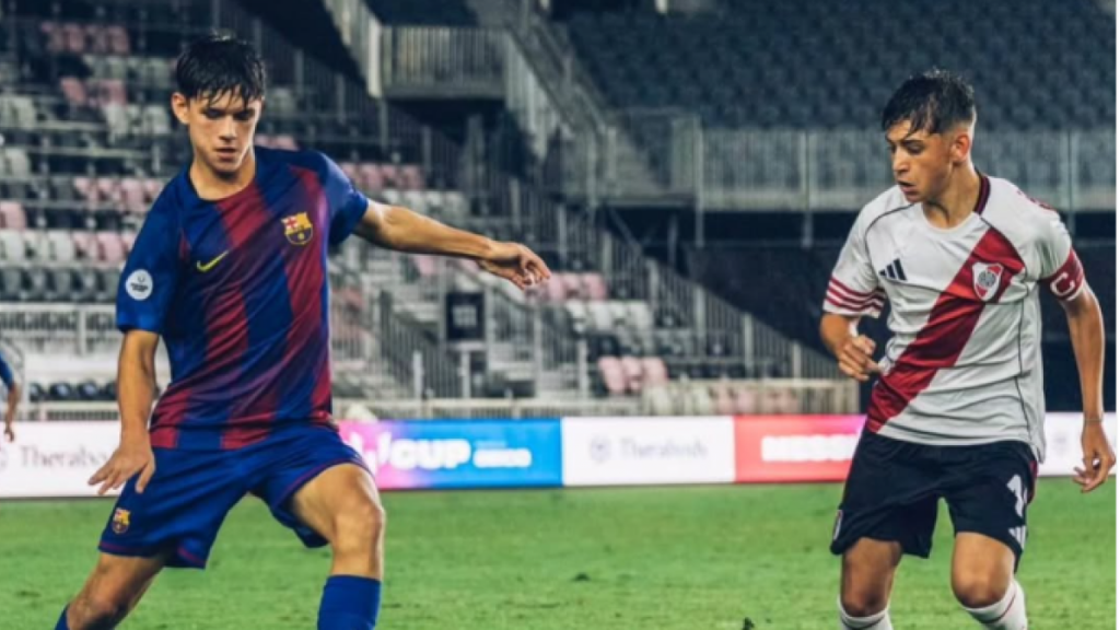 El Sub-16 del Barça acaba 5º la Messi Cup de Miami