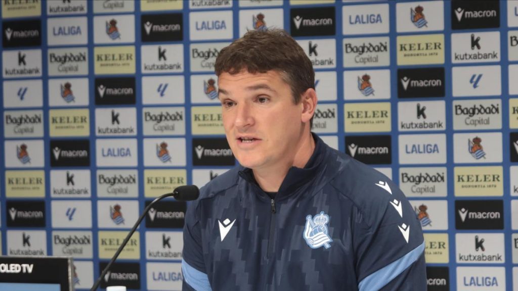 Ansotegi asume el banquillo de la Real: “No he pensado en si es un marrón o una oportunidad para mí”