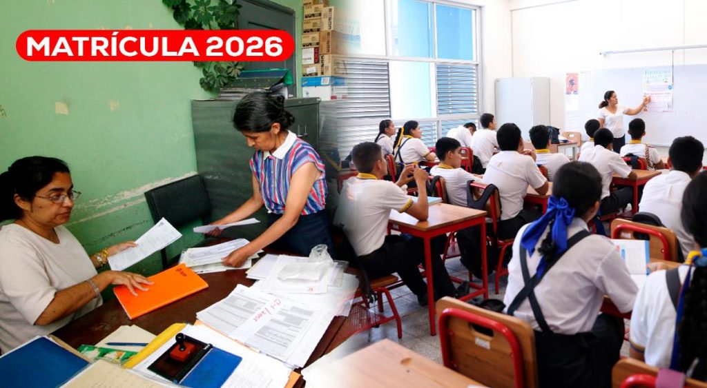 Cronograma de Matrícula Escolar 2026: MINEDU publica fechas para realizar registro de vacantes