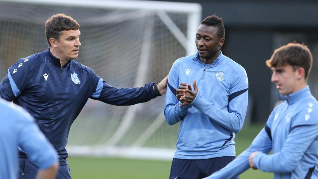 Sadiq vuelve a ejercitarse y Ansotegi no recupera a tiempo a Barrenetxea