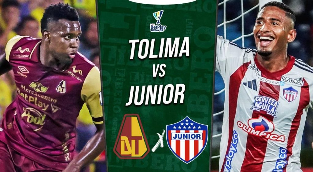 Tolima vs Junior EN VIVO por final de la Liga BetPlay: a qué hora juega, pronóstico y dónde ver