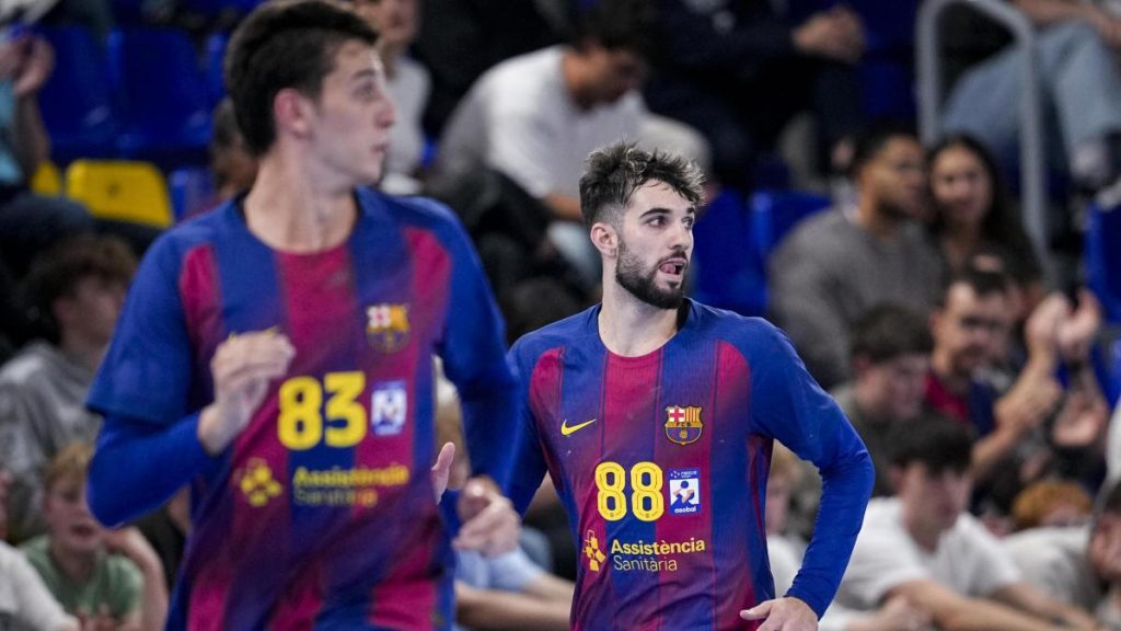27-35: Victoria del Barça para dormir con nueve puntos de ventaja en la Liga ASOBAL