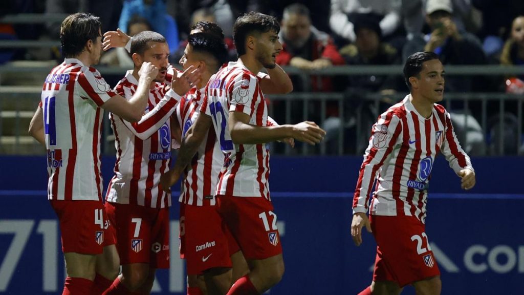 El Atlético de Madrid bate su récord goleador en un año natural, en la era Simeone