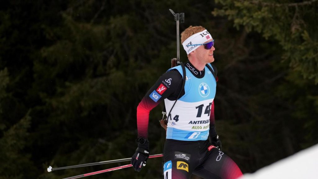 ¡Drama en el biatlón mundial! Hallado muerto en un hotel Sivert Bakken, de 27 años