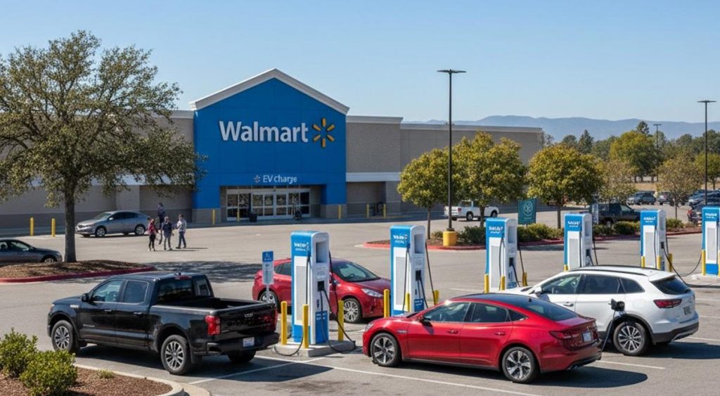 MUCHA ATENCIÓN, compradores de Walmart en EE. UU.: la cadena instalará estaciones de carga rápida DC en 19 estados