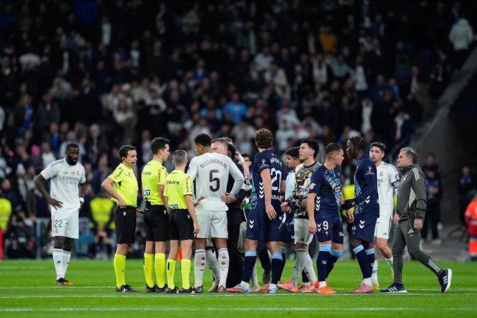 Dos partidos de sanción para Endrick, Carreras y Carvajal por «protestas» y «menosprecio» al árbitro