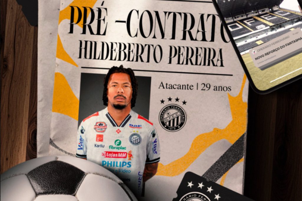 Operário Ferroviário se reforça com atacante da seleção de Cabo Verde