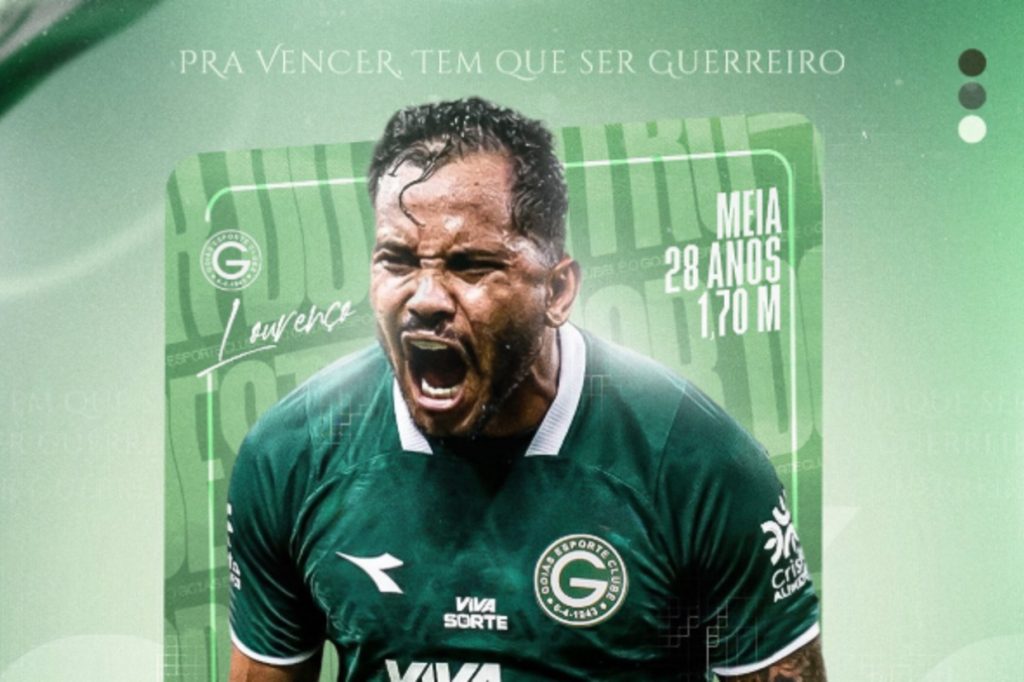 Lourenço deixa o Ceará e fecha com o Goiás para 2026