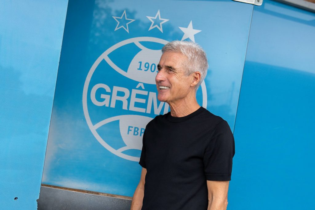 Luís Castro chega ao Grêmio com os pés no chão: ‘Vamos competir com o que temos’