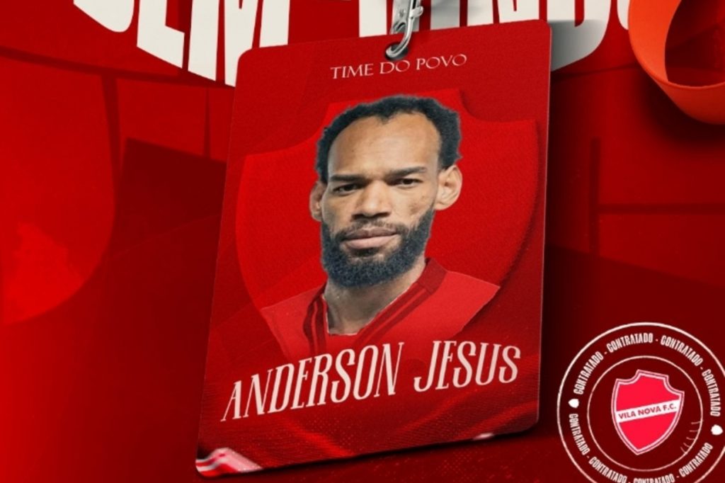 Anderson Jesus reforça a defesa do Vila Nova