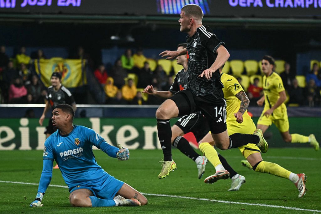 Villarreal tropeça novamente em casa, cai para o Copenhague e se despede da Champions