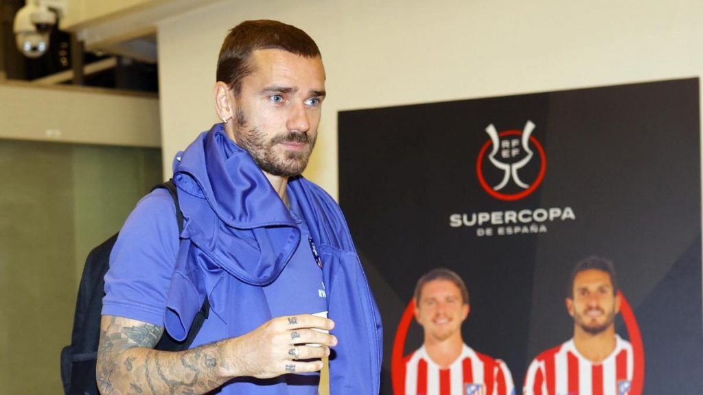 El Atlético ya está en Arabia para disputar la Supercopa