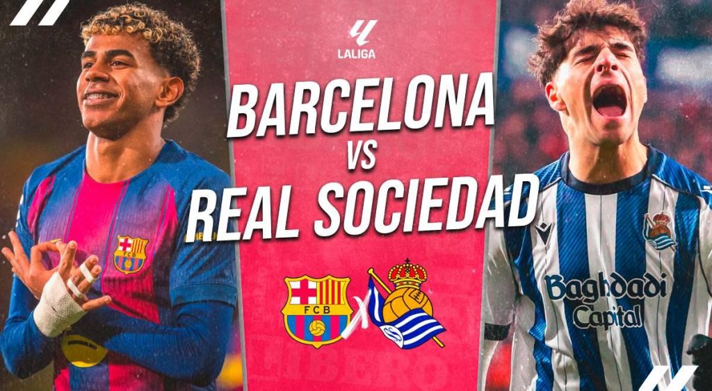 Barcelona vs Real Sociedad EN VIVO por LaLiga: a qué hora juegan, dónde ver y alineación