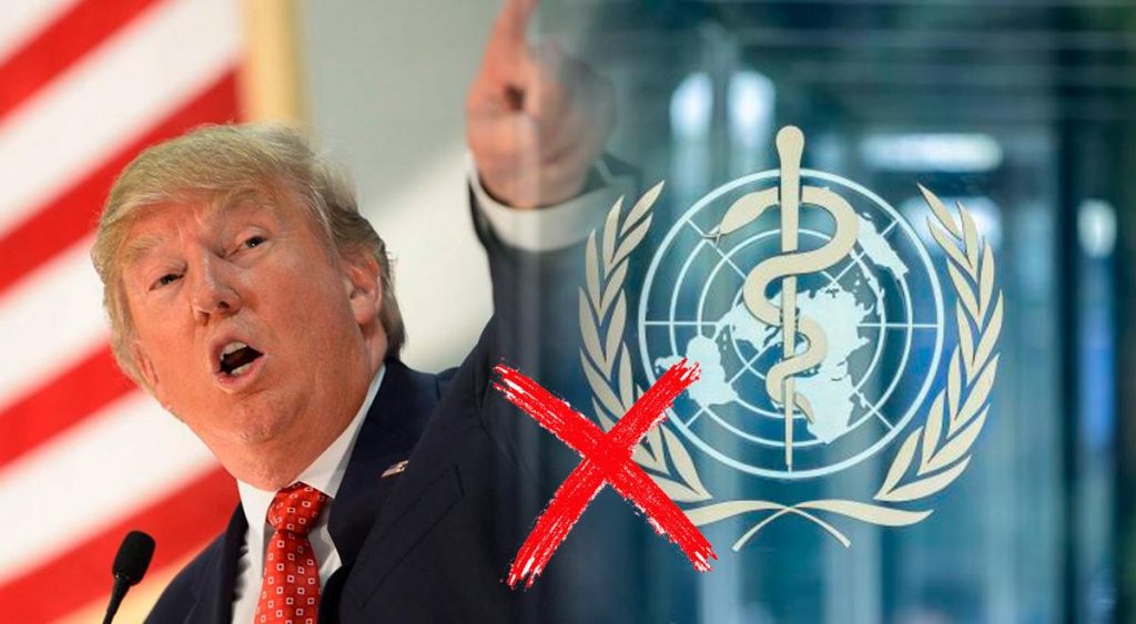 ALERTA en Estados Unidos: el país se retira de la OMS tras una orden ejecutiva firmada por Donald Trump