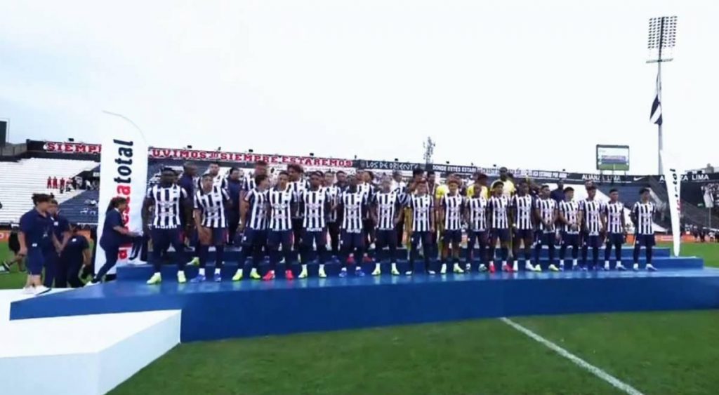 La atípica presentación de los jugadores de Alianza Lima: No fueron mencionados uno por uno