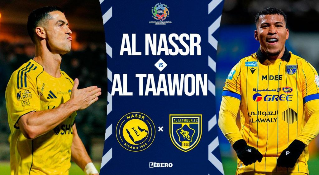 Al Nassr vs Al Taawon EN VIVO con Cristiano Ronaldo: a qué hora juega y dónde ver la Liga Saudí