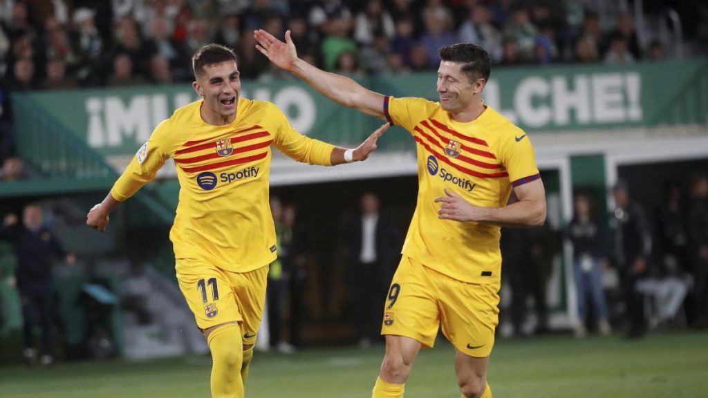 Eficacia contrastada de Ferran y Lewandowski en Elche