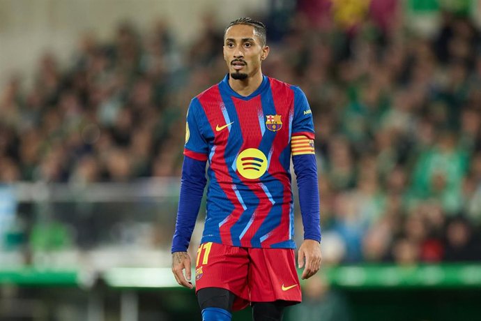 Raphinha, baja por precaución para el Real Sociedad-Barça
