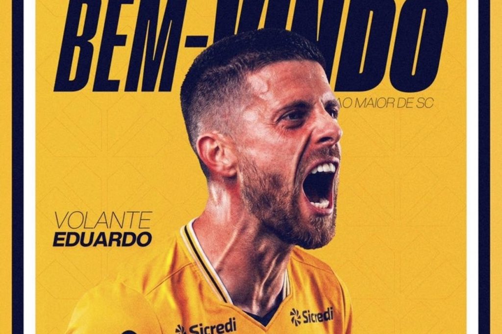 Eduardo está de volta ao Criciúma