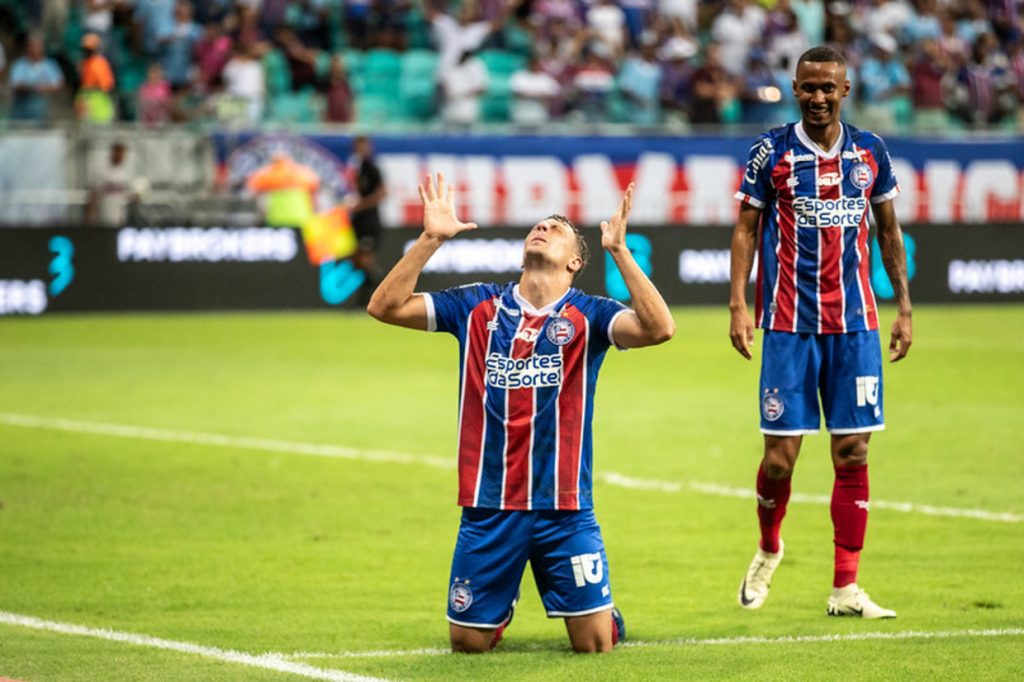 Arias, Yago Felipe e Caio Roque se despedem do Bahia
