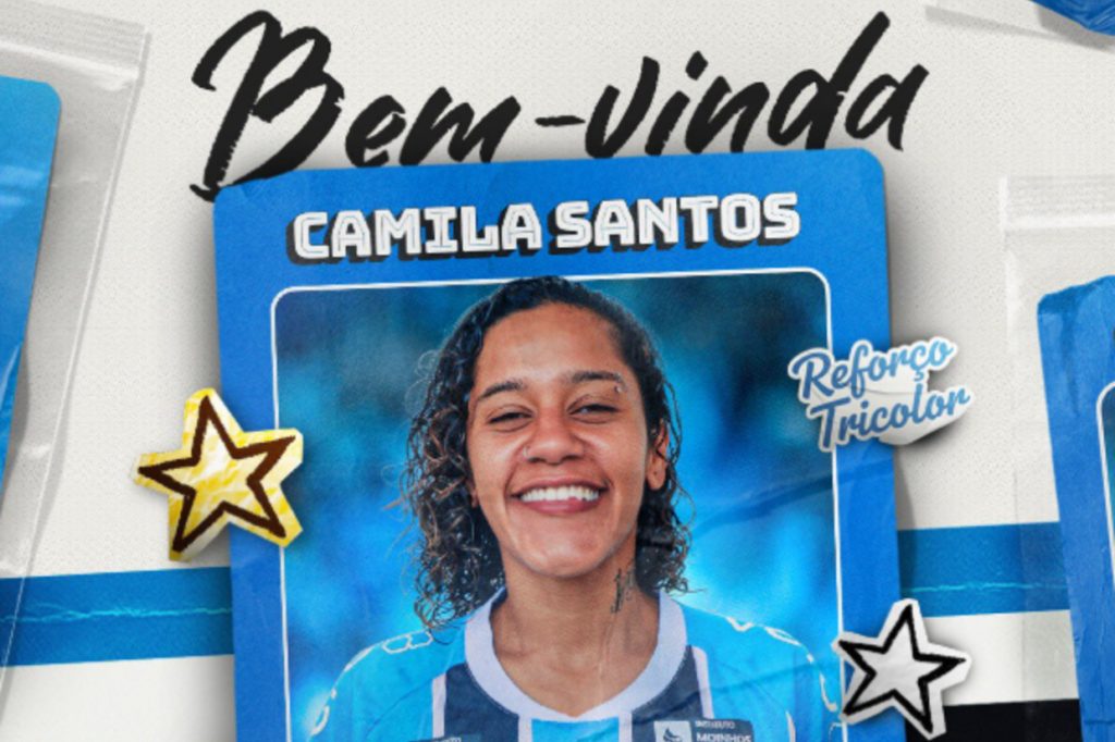 Camila Santos retorna ao Brasil para defender o Grêmio