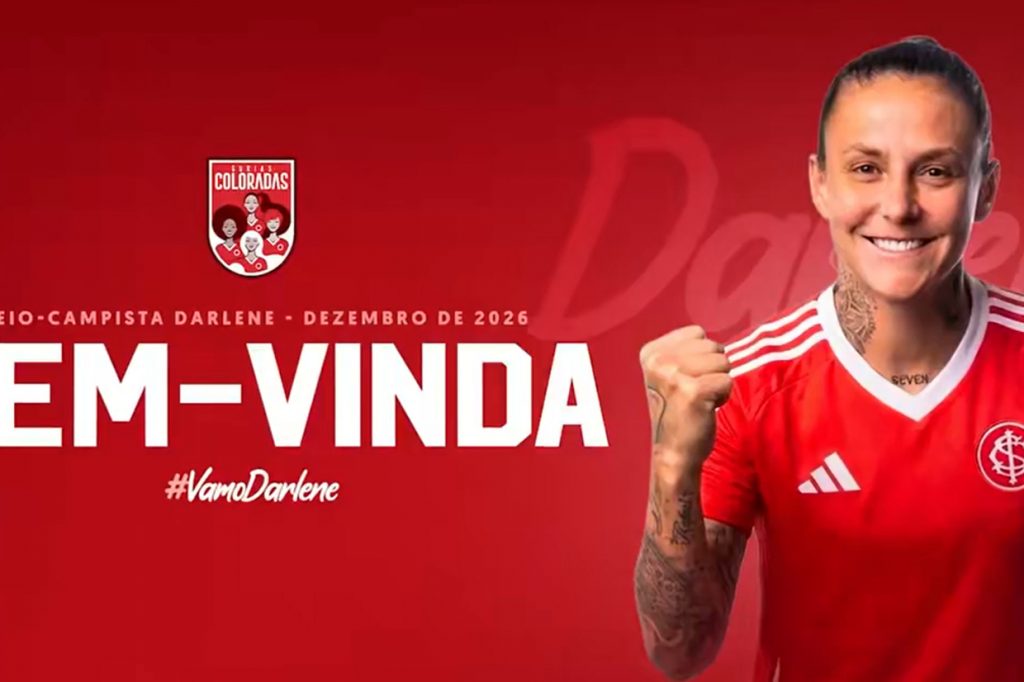 Darlene é novidade no ataque do Internacional