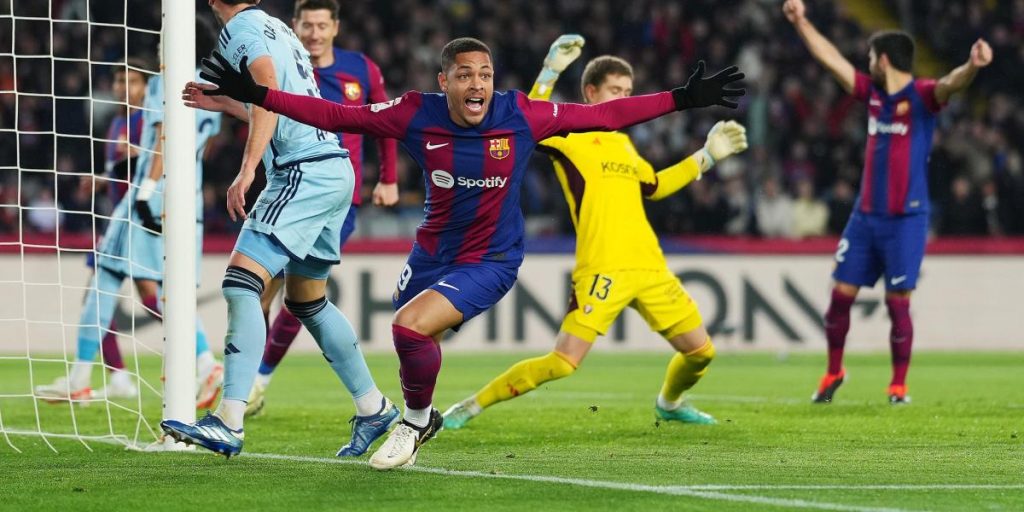 Los 2 únicos goles de Vitor Roque