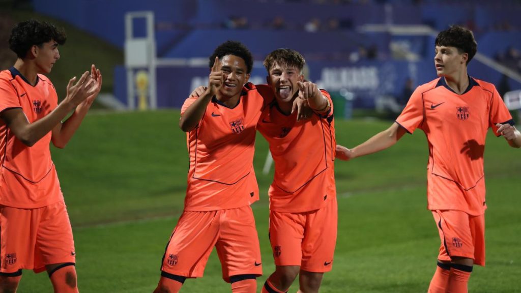14 del Barça entre las selecciones Sub-17, Sub-16 y Sub-15 de España