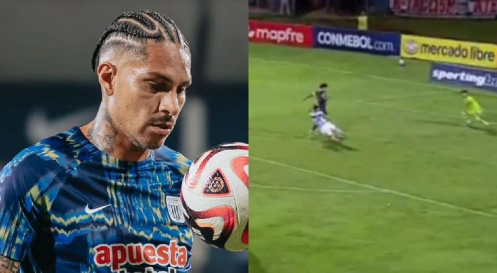 Paolo Guerrero quedó solo frente al arco y no pudo darle la ventaja a Alianza Lima vs 2 de Mayo – VIDEO
