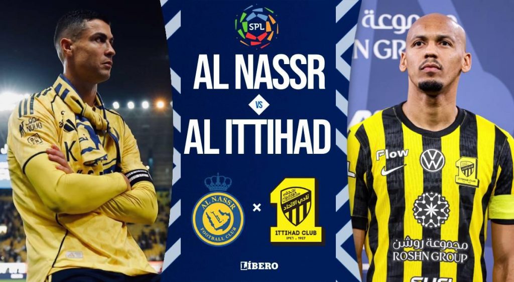Sin Cristiano Ronaldo, Al Nassr superó a Al Ittihad por 2-0 en la Liga Profesional Saudí